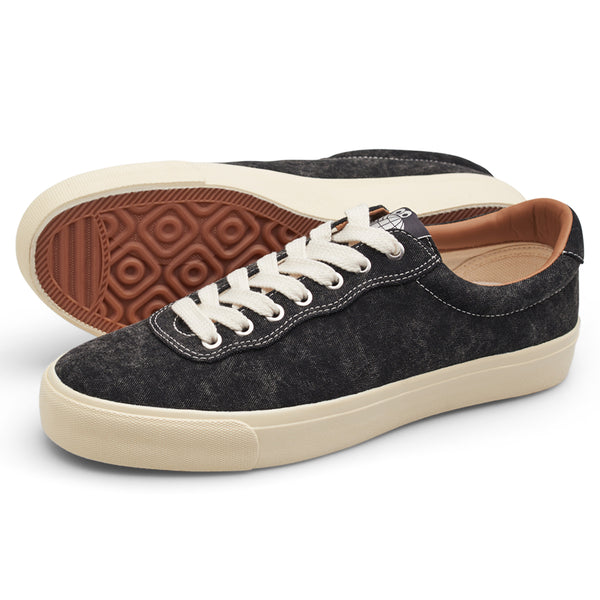 Last Resort AB VM001 Lo Canvas Washed Black/White - Orchard