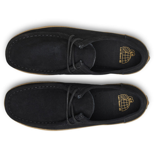 靴 last resort ab VM006-MOC SUEDE BLACK Last Resort AB - VM006 Moc - Black - Black – The Block