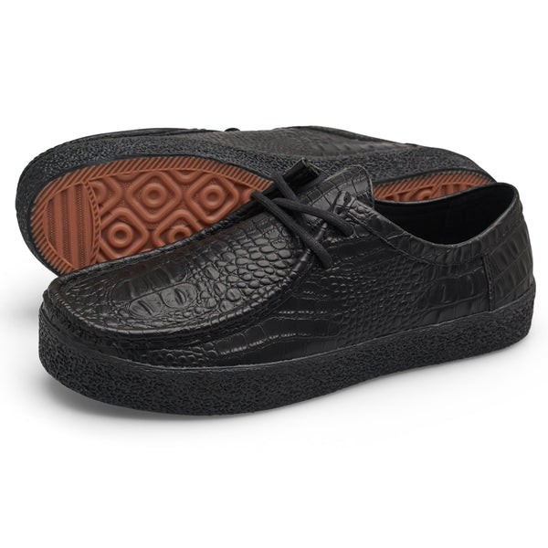 Last Resort AB VM006 Moc Croc Black - Orchard Skateshop
