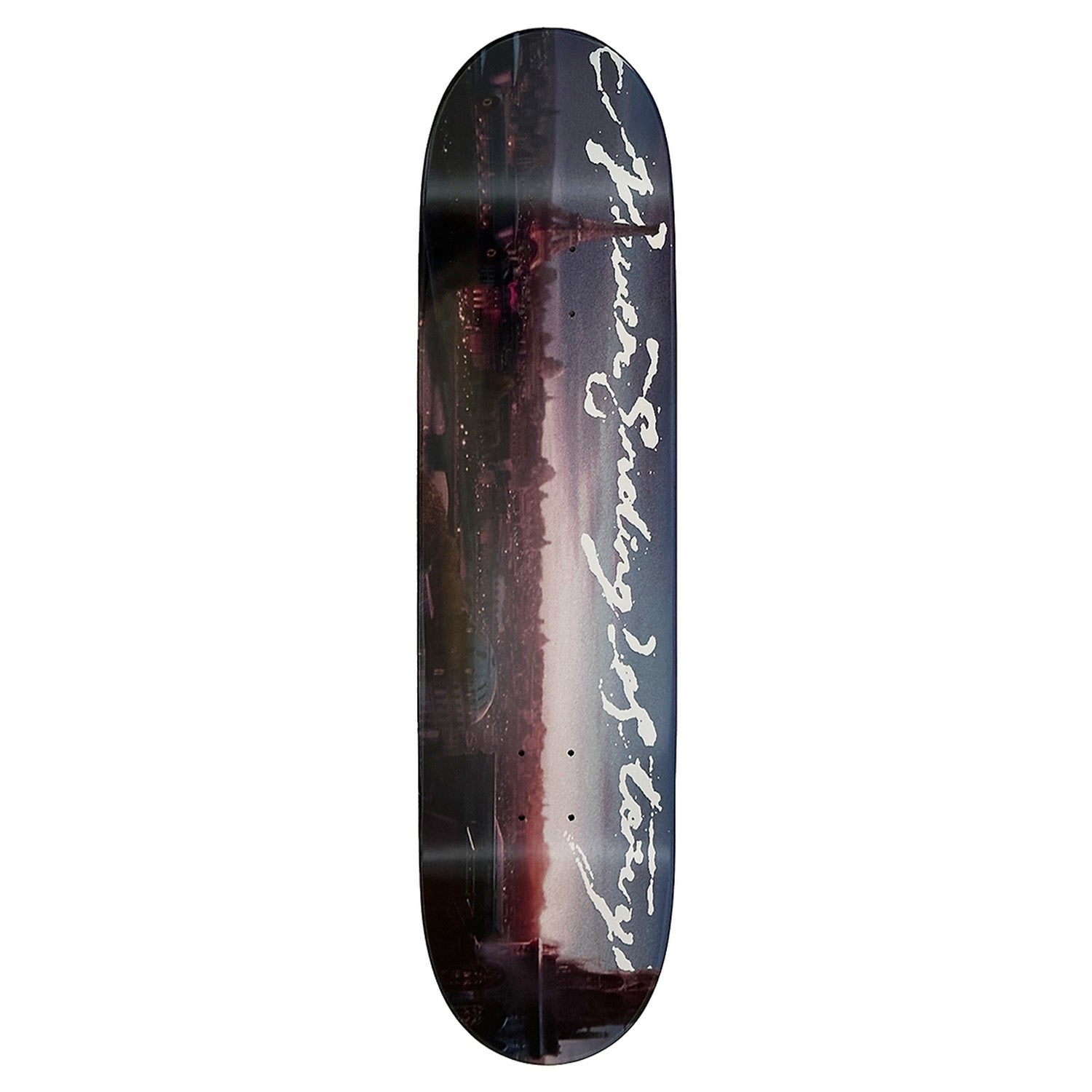 Late Nite Stars Black Dip White Fill Deck 8.0"