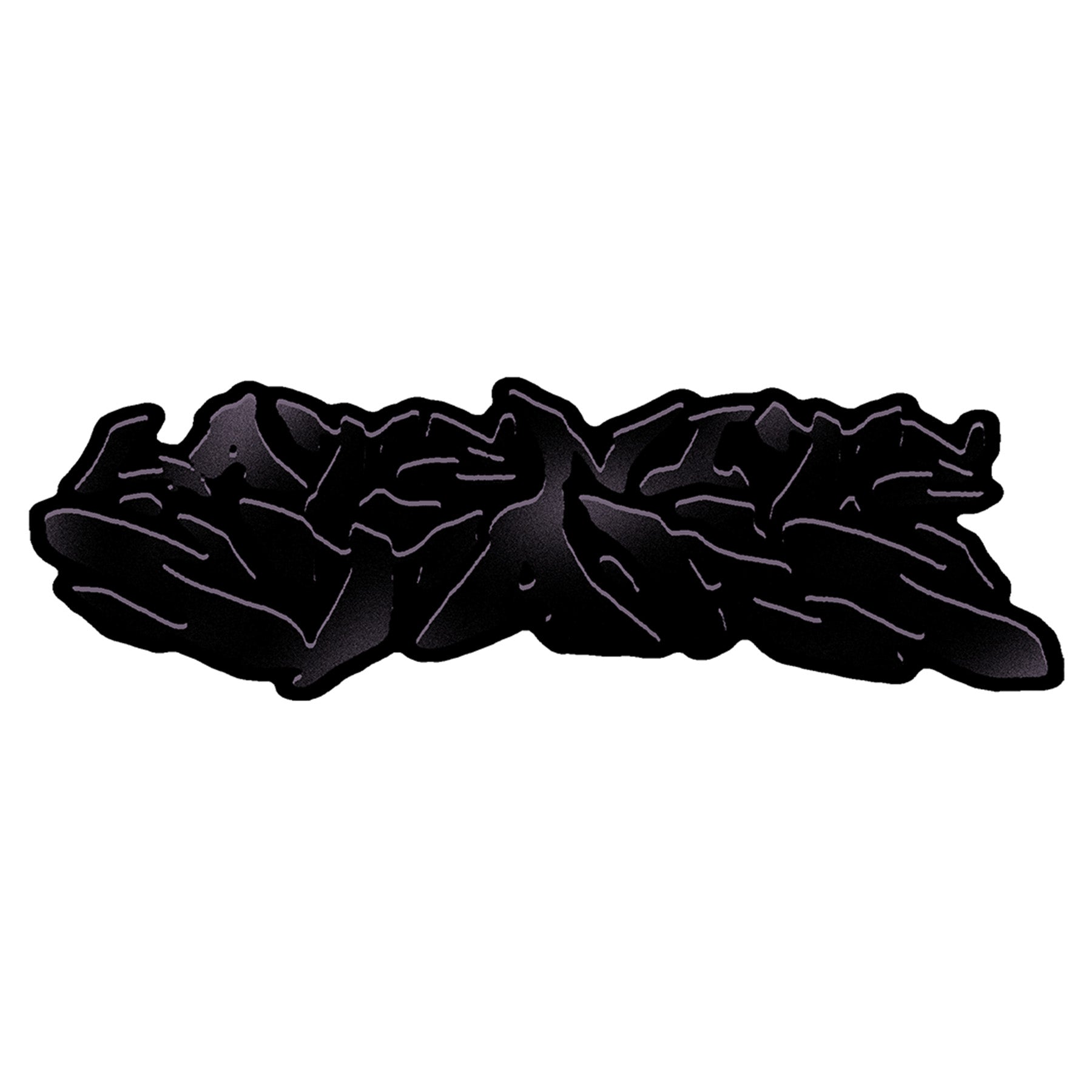 Late Nite Stars Board Sticker Black/Black