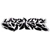 Late Nite Stars Board Sticker Black/White