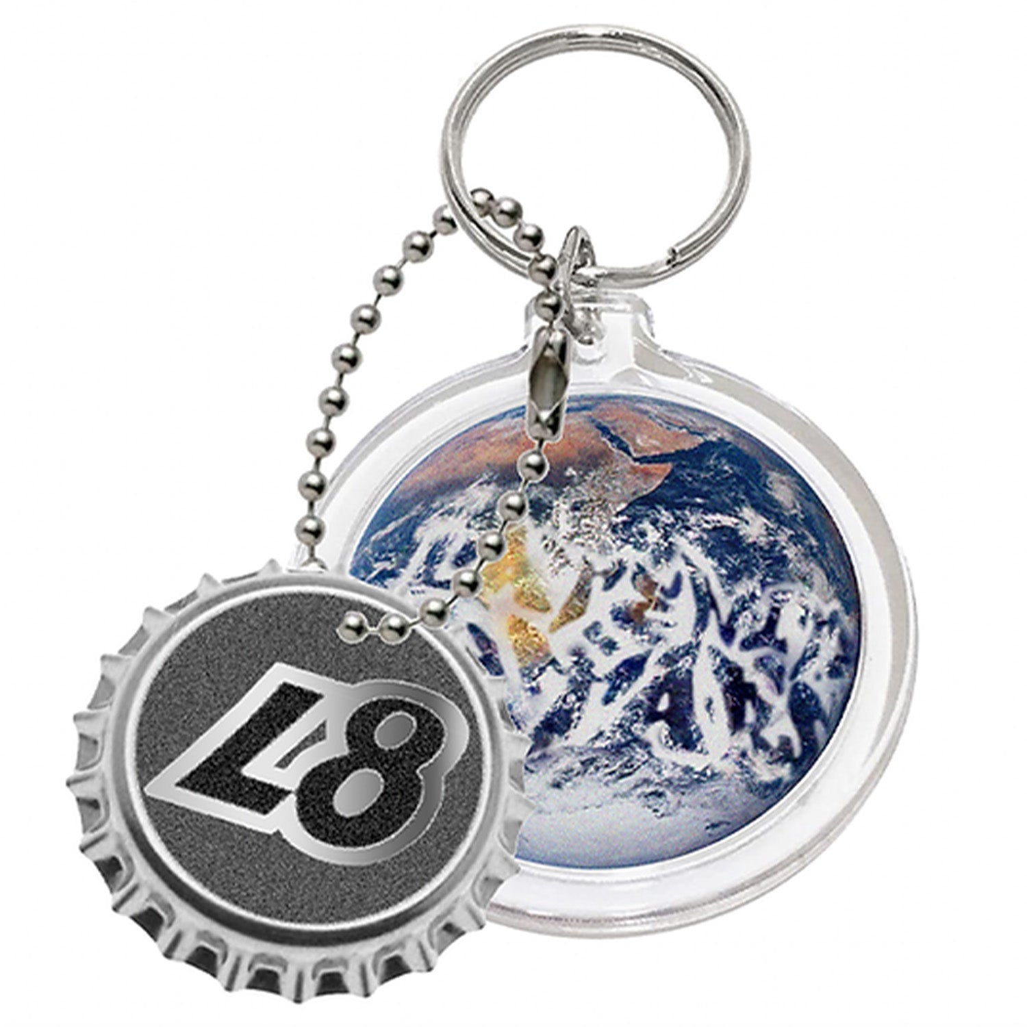 Late Nite Stars L8 Globe Keychain