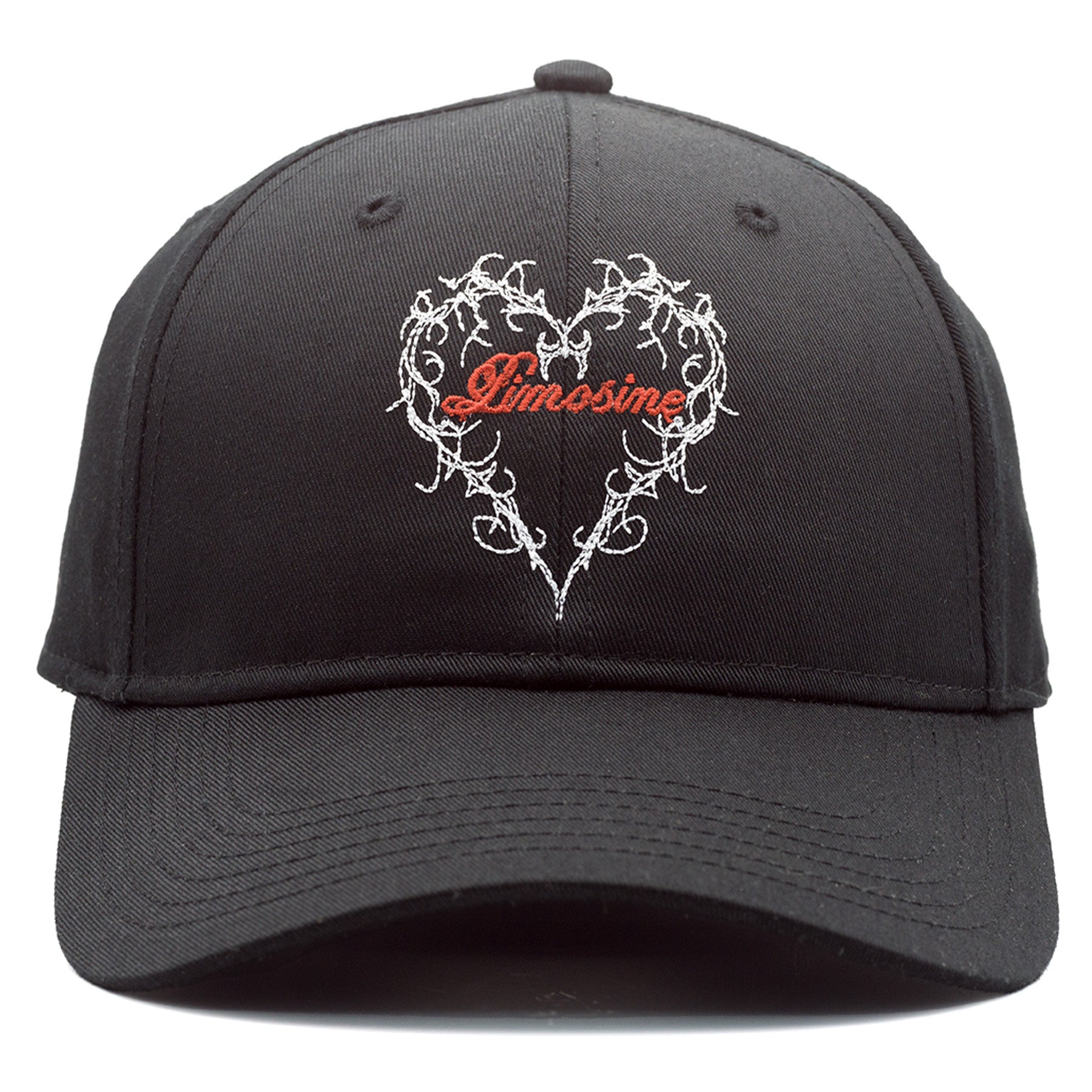 Limosine Heart Hat Black