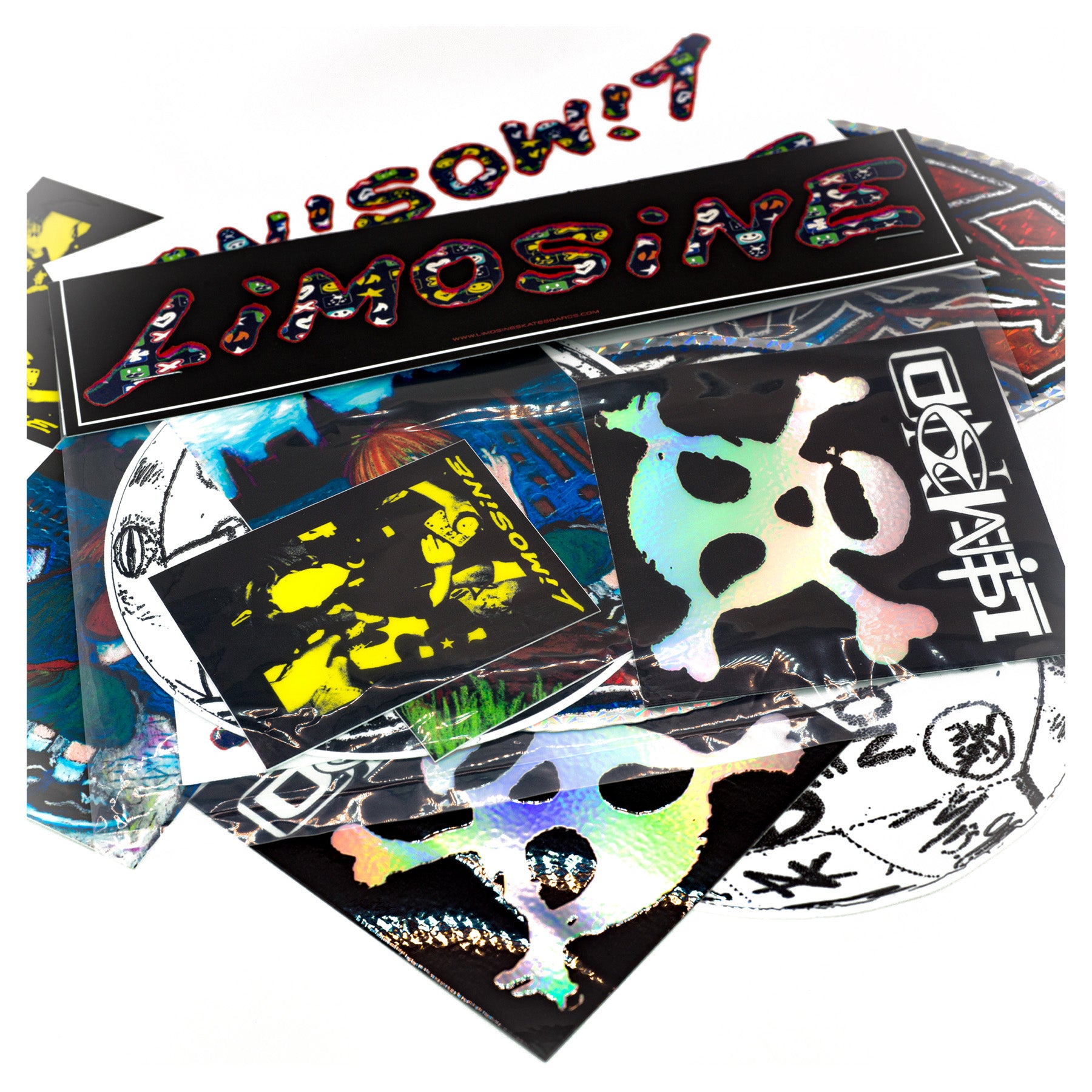 Limosine Nelson Huge Sticker Pack