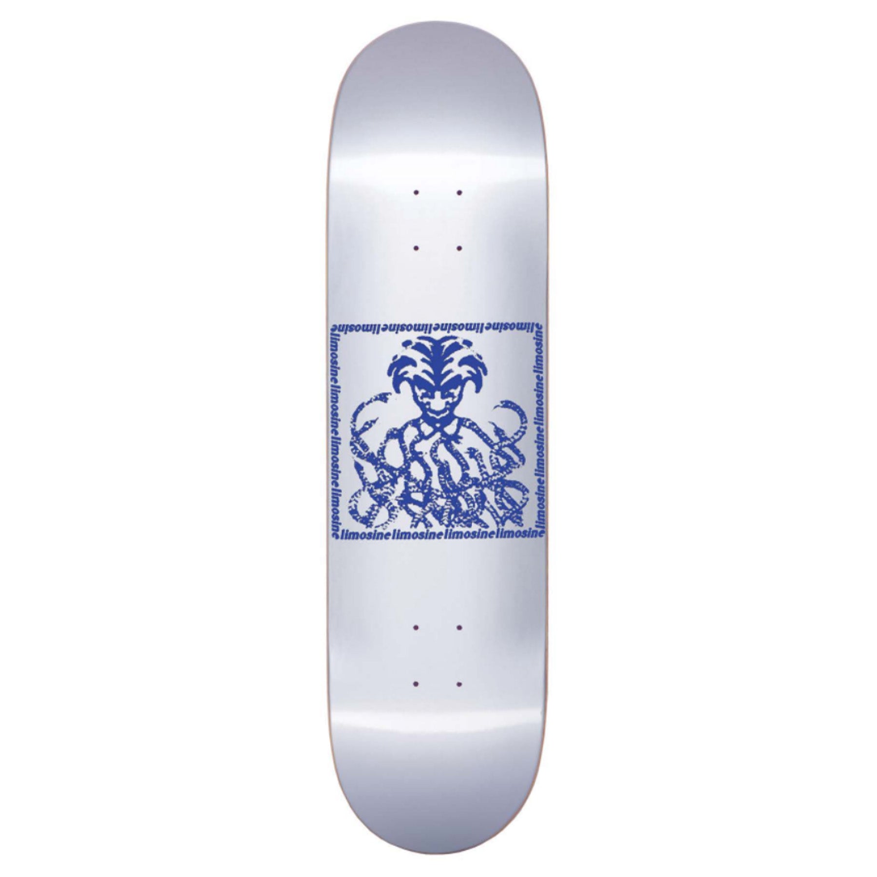 Limosine Snake Pit Deck (Silver Blue) 9.0"