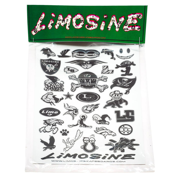 Limosine Team Peel Away Sticker Sheet