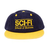 Sci-Fi Fantasy School Of Business Hat Navy/Yellow