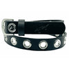 Loosey Mini Grommet Hole Belt Black