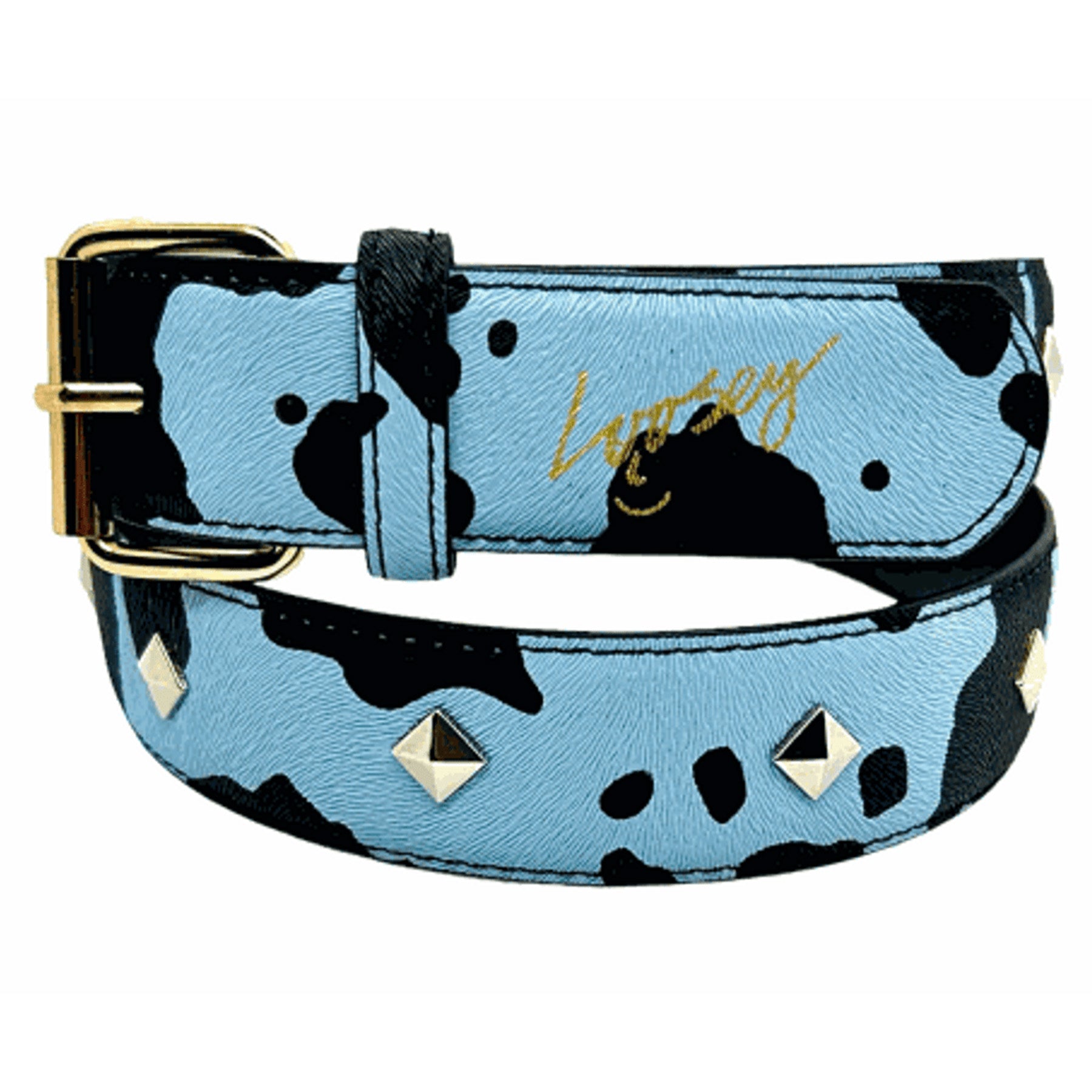 Loosey Studded Cow Belt