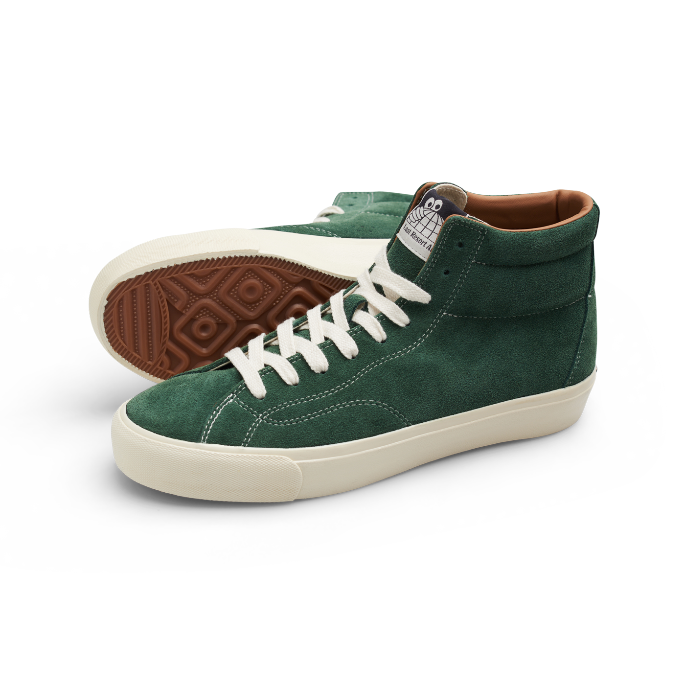 Last Resort AB VM003 Hi Suede Elm Green/White - Orchard Last Resort AB VM003 Hi Suede Elm Green/White - Orchard