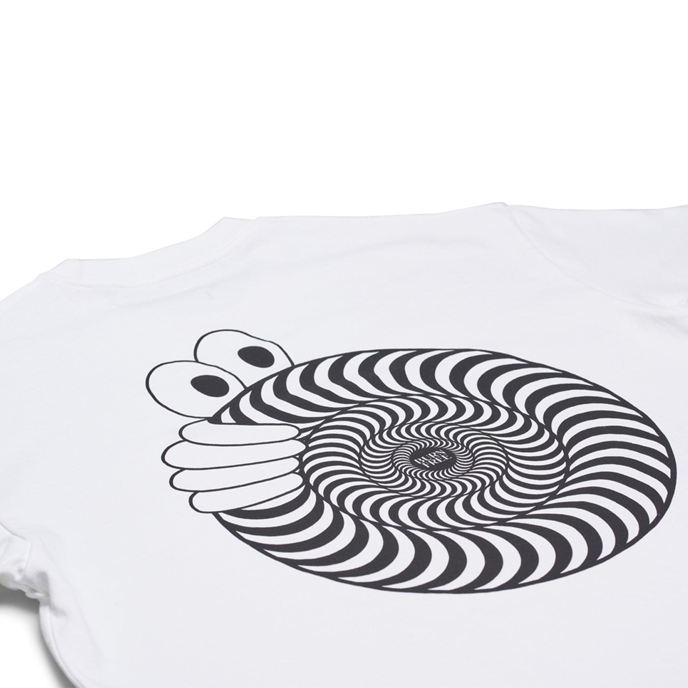 Last Resort AB x Spitfire Swirl Tee White - Orchard Skateshop