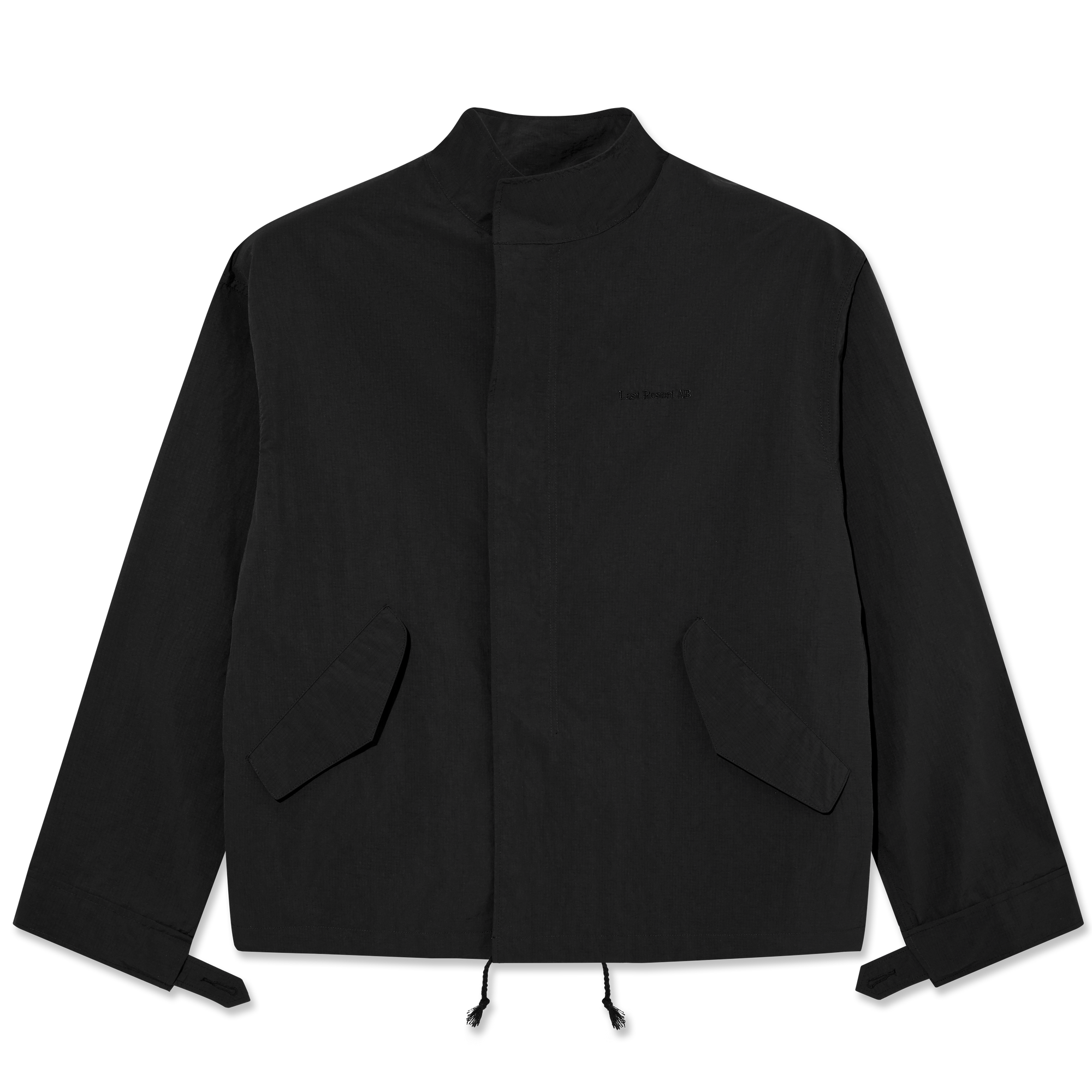 Last Resort AB Cropped Parka Black