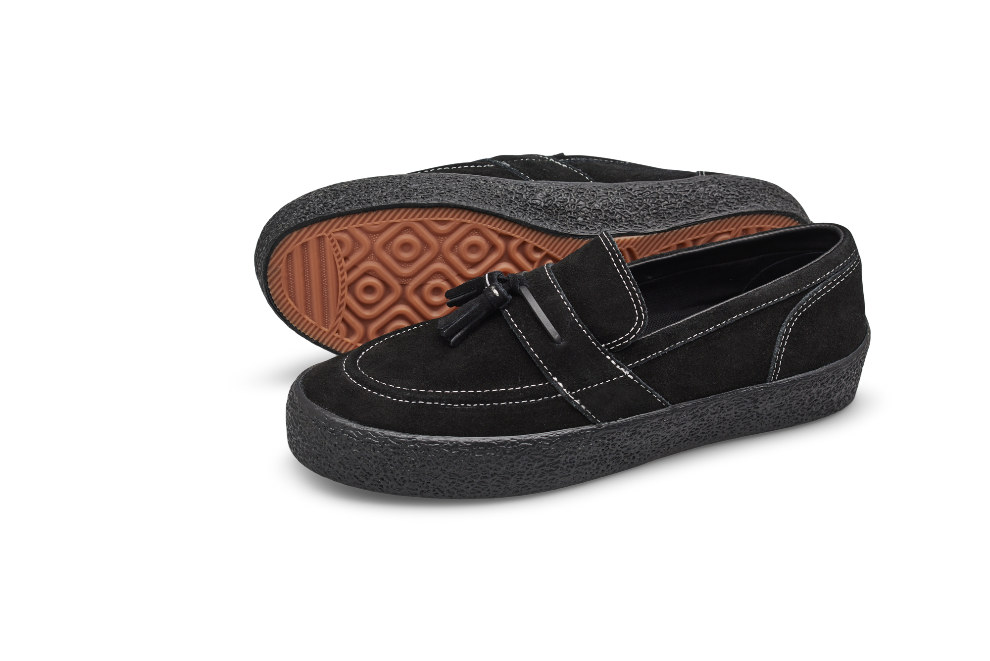 Last Resort AB VM005 Loafer Black/Black/White Stitch