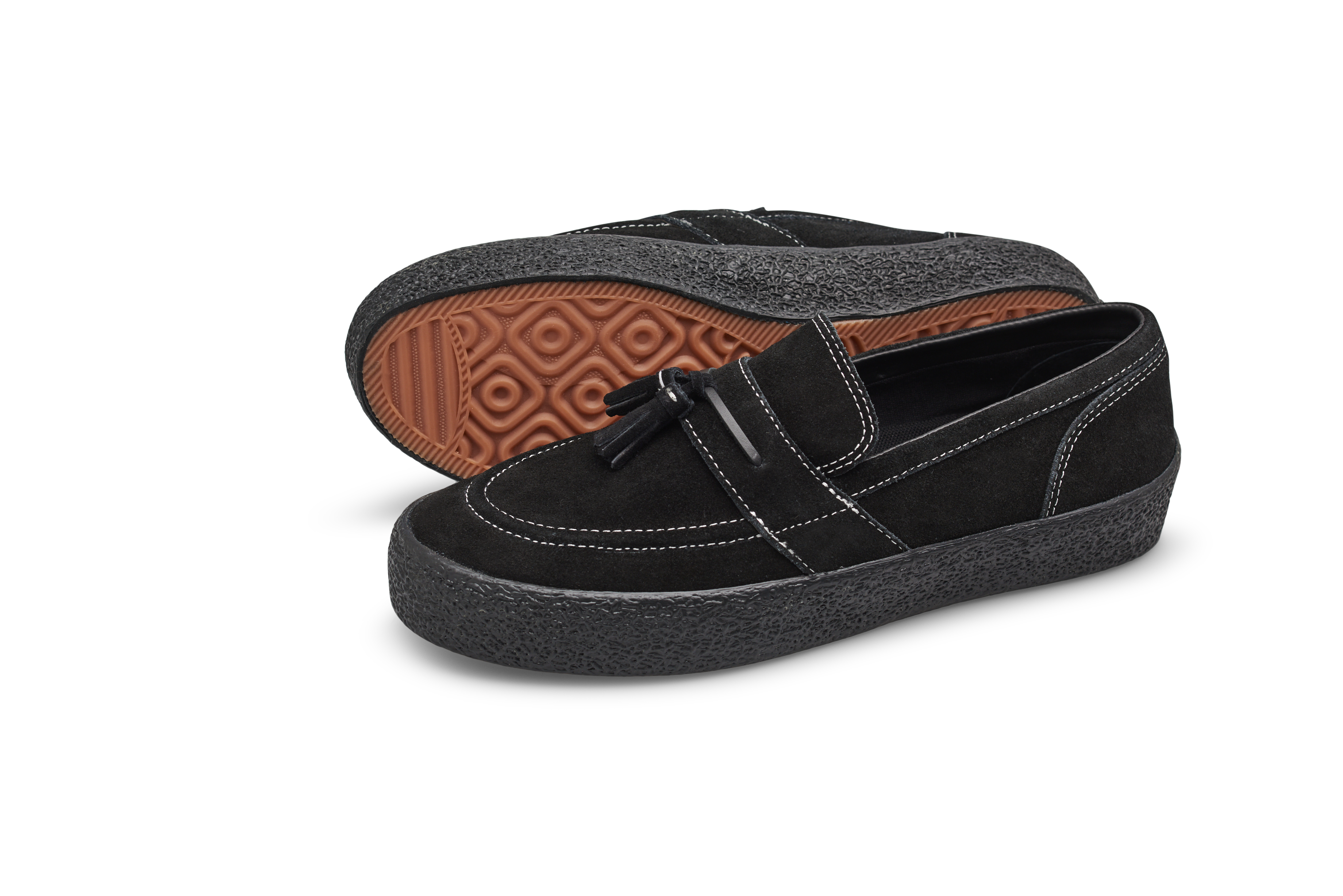 Last Resort AB VM005 Loafer Black/Black/White Stitch - Orchard Last Resort AB VM005 Loafer Black/Black/White Stitch - Orchard