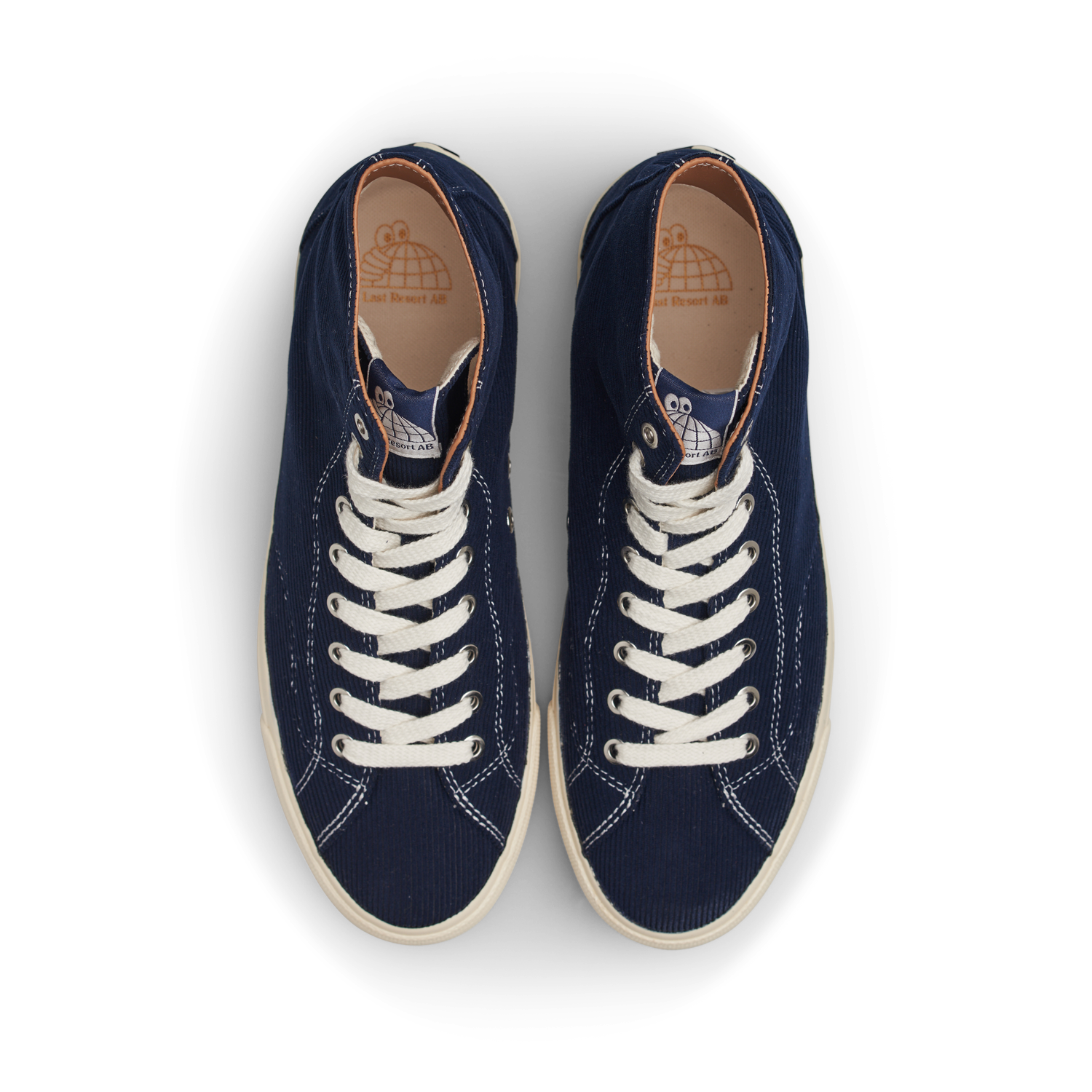 Last Resort AB VM003 Hi Cord Dark Navy/White - Orchard Skateshop Last Resort AB VM003 Hi Cord Dark Navy/White - Orchard Skateshop