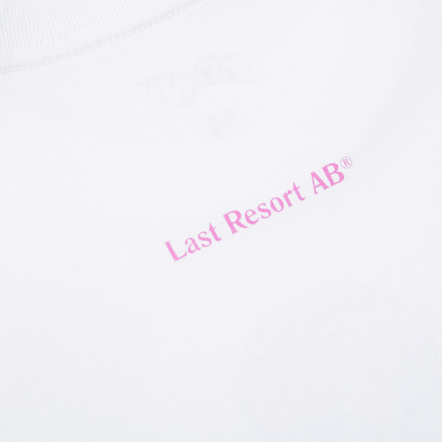 Last Resort AB Skater Skating on a Skateboard Tee (White)