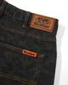 Butter Goods Leopard Denim Jeans Black