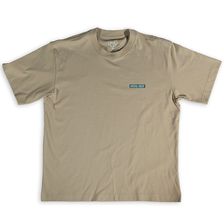 Social Hour Levitate Tee Ecru