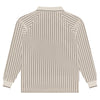 Metalwood Studios Ribbed LS Polo Tan