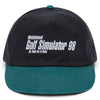 Metalwood Studios Simulator 98 5-Panel Snapback Hat Black/Teal