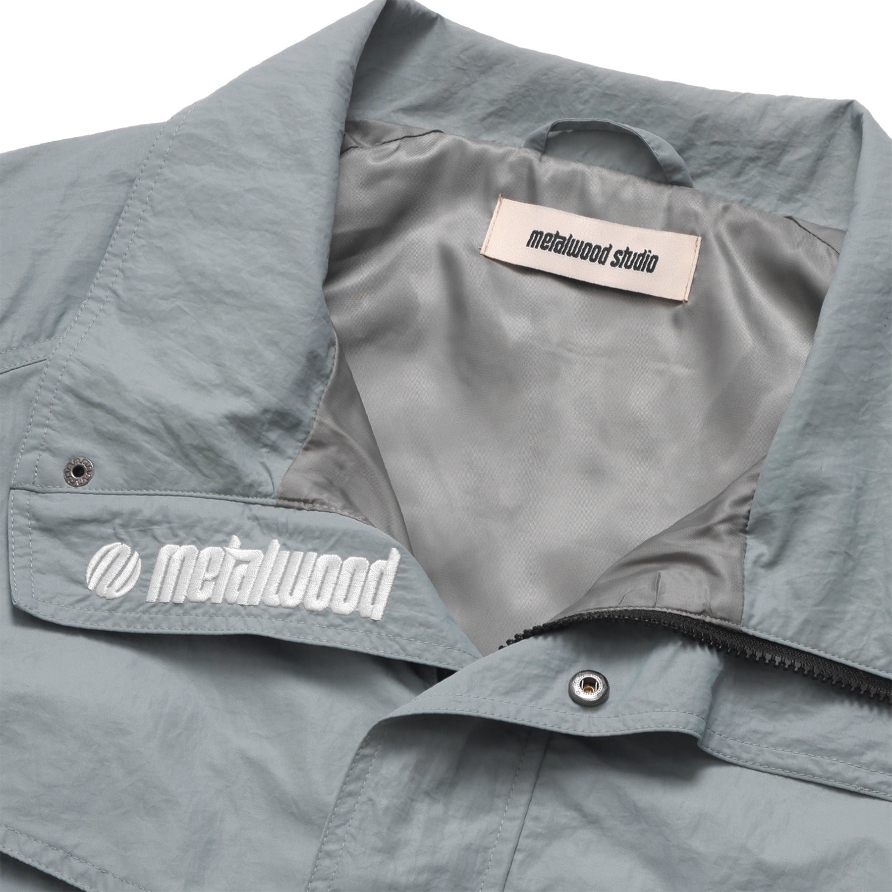 Metalwood Bomber Jacket Seafoam
