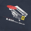 Metalwood Can Opener Longsleeve Tee Navy