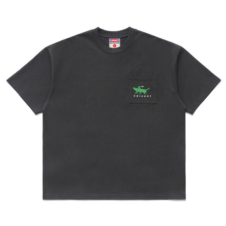 Metalwood Cricket Heavyweight Pocket Tee Tar