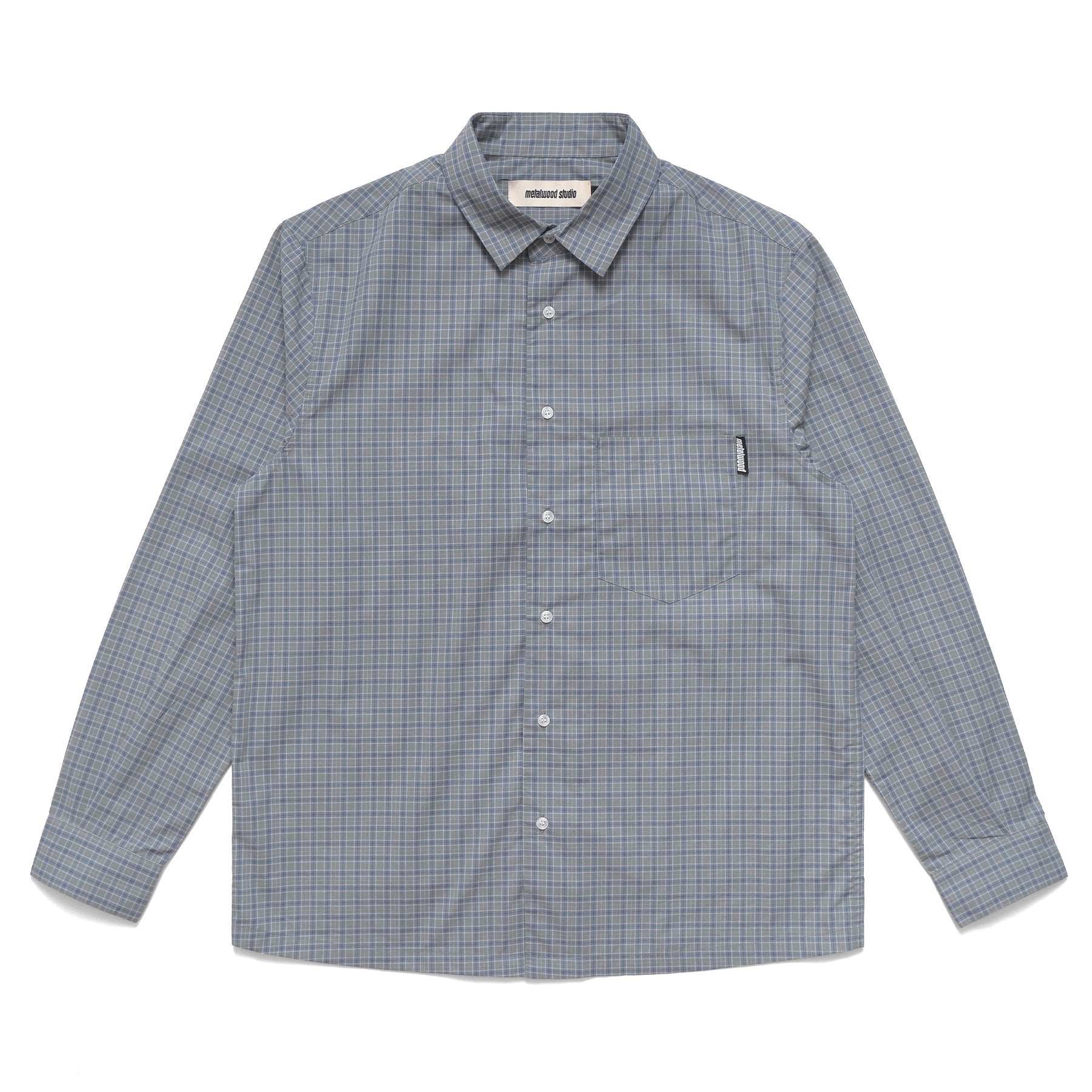 Metalwood Longsleeve Button Up Shirt Pine