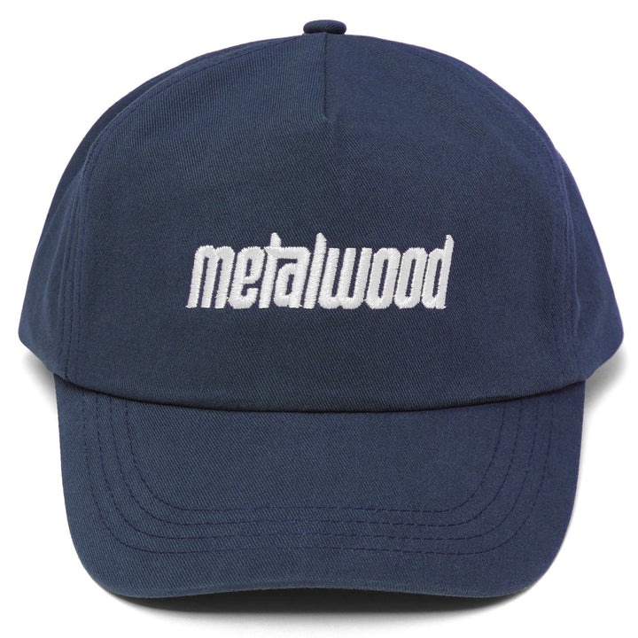 Metalwood Metal Logo 5-Panel Hat Navy