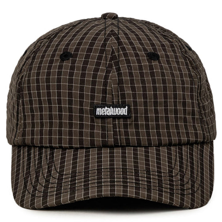 Metalwood Mini Metal Logo Dad Hat Brown