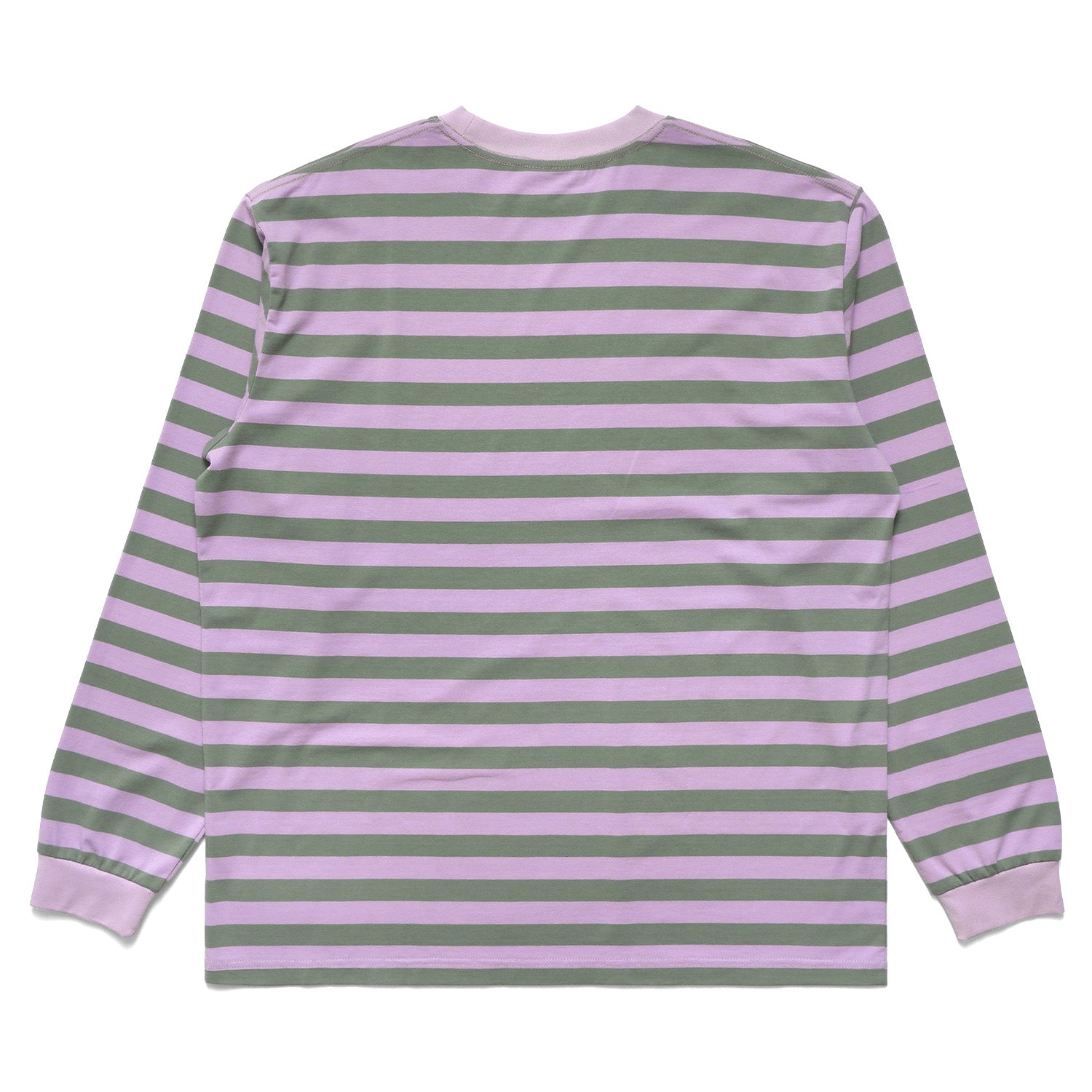 Metalwood Studio Bulge Logo Striped LS Tee