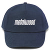 Metalwood Studio Metal Logo 5 Panel Hat Navy