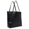 Metalwood Studio Metal Logo Stud Croc Tote Black