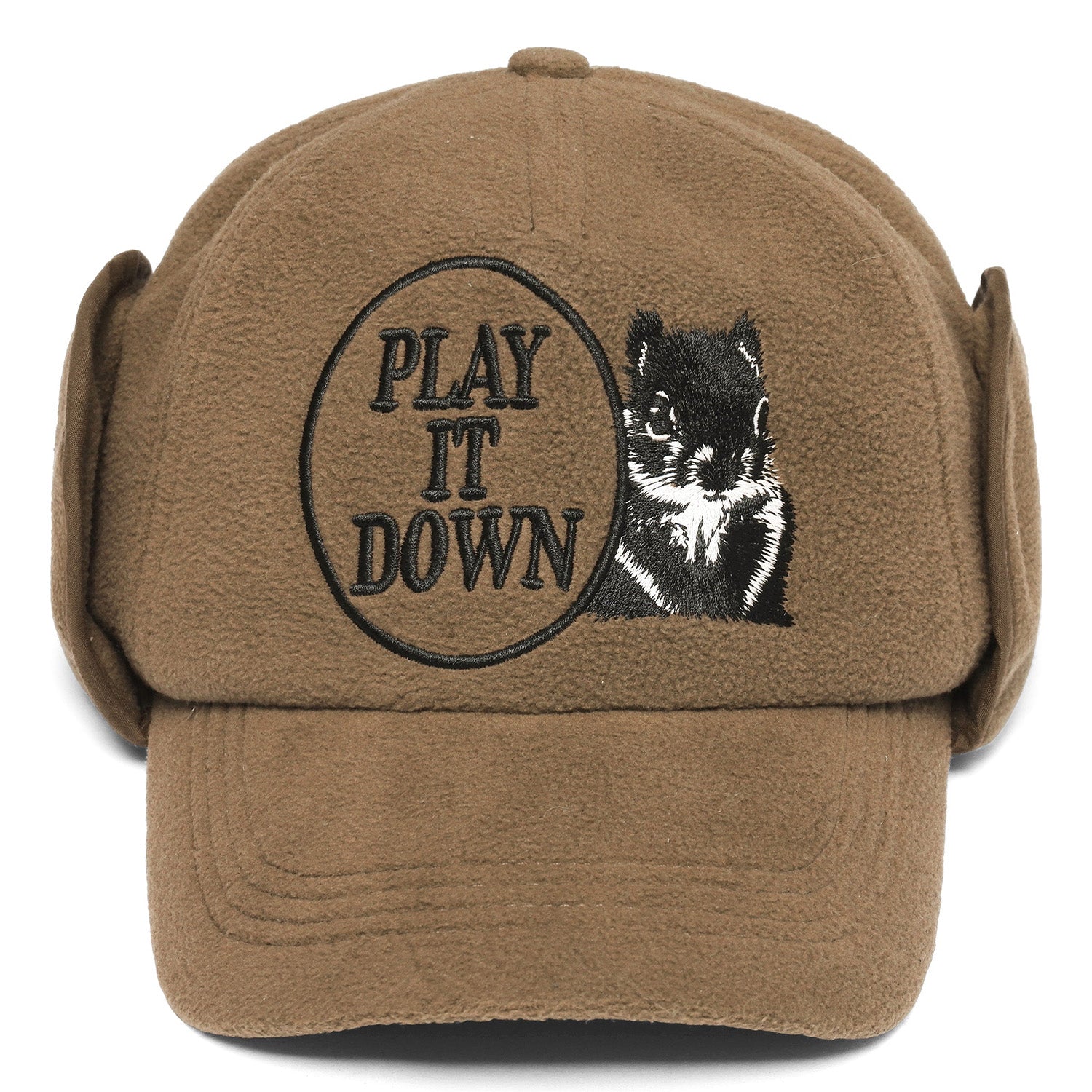 Metalwood Studio Play It Down Trapper Hat Walnut