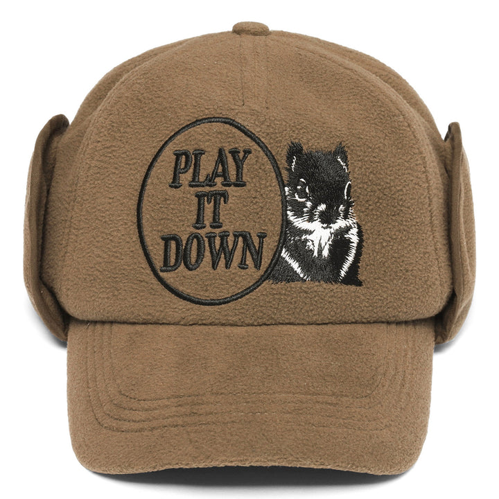 Metalwood Studio Play It Down Trapper Hat Walnut