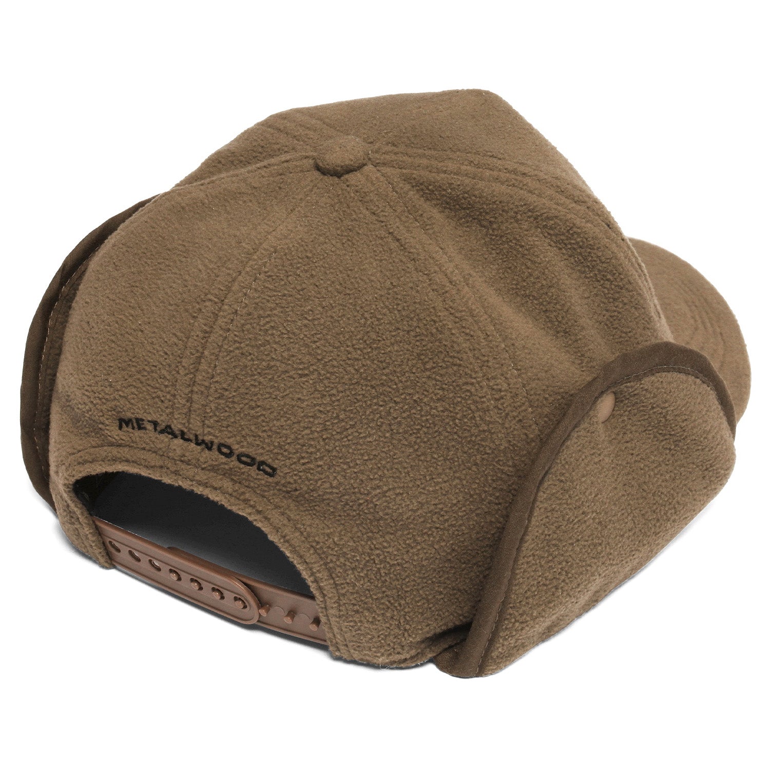 Metalwood Studio Play It Down Trapper Hat Walnut