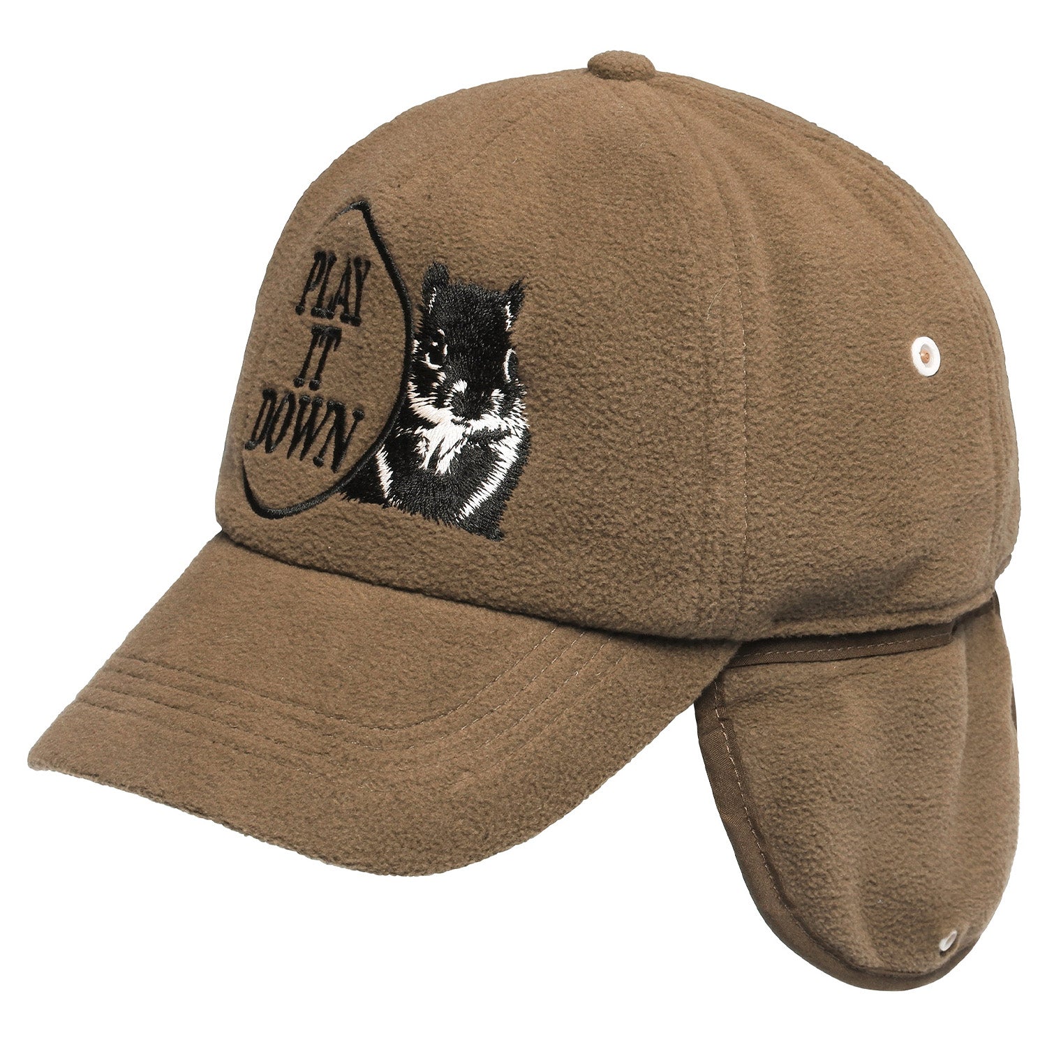 Metalwood Studio Play It Down Trapper Hat Walnut