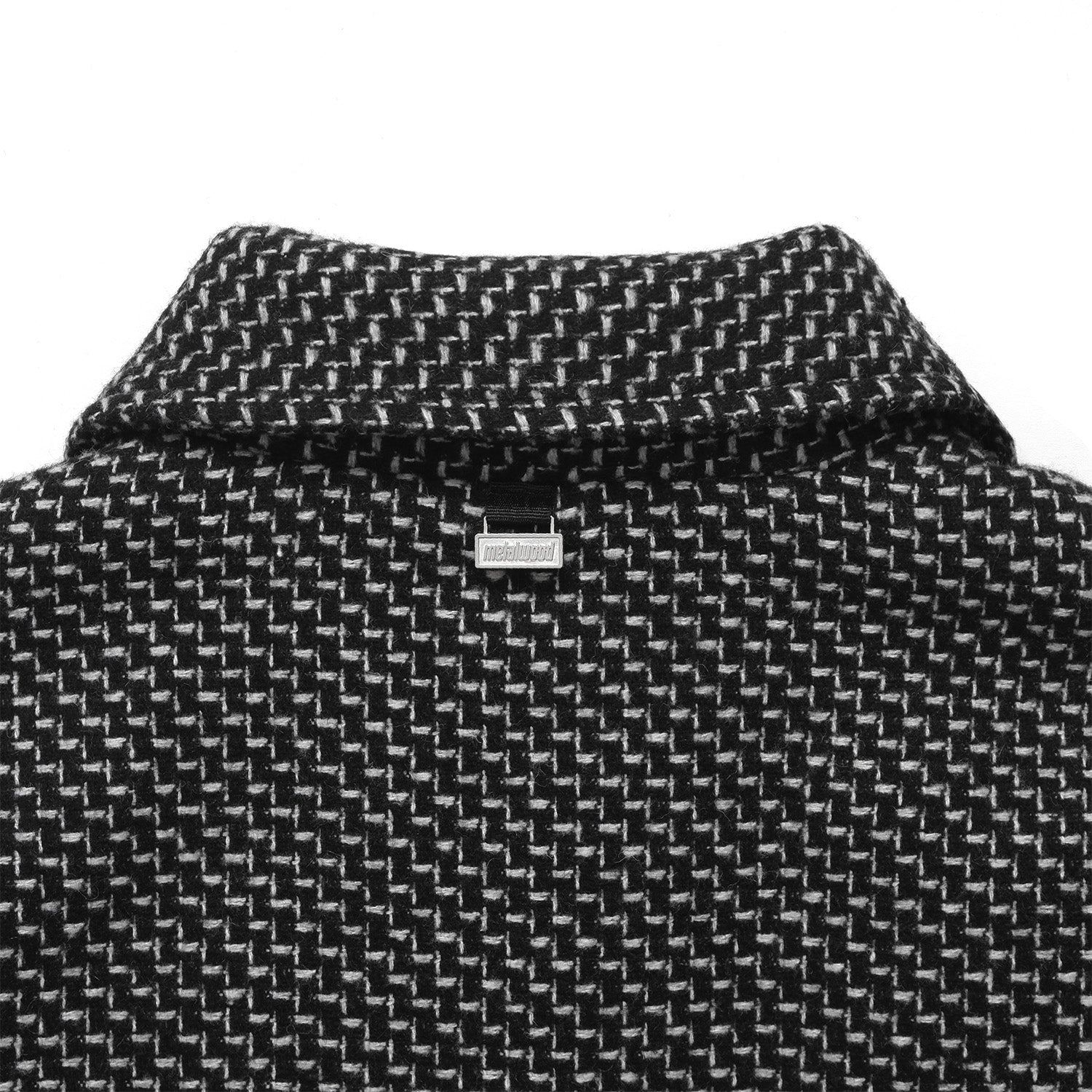 Metalwood Studio Wool Mechanic Jacket Black