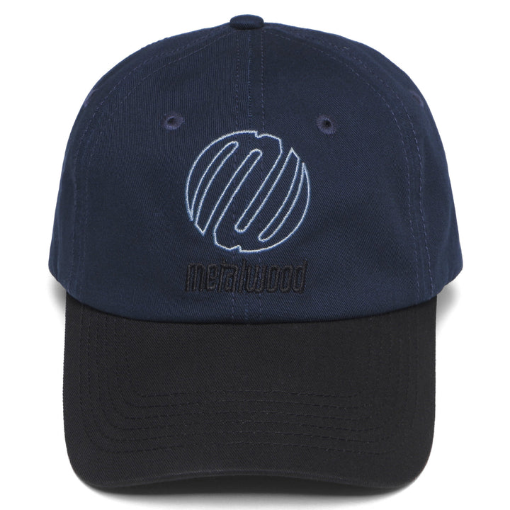 Metalwood Team Logo Dad Hat Navy
