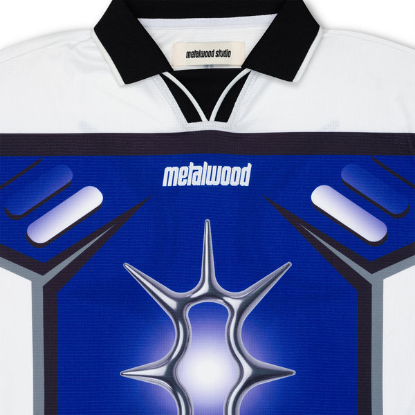 Metalwood Studio X-Games LS Jersey White/Blurple - Orchard