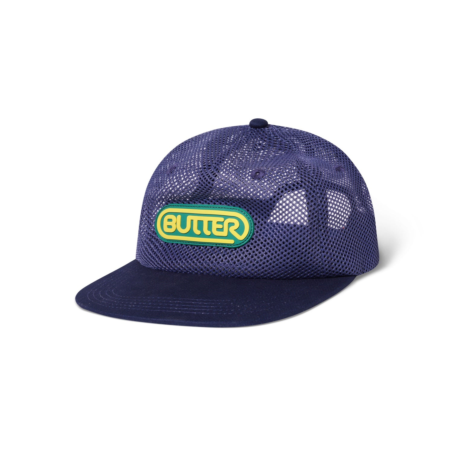 Butter Goods Mesh Shallow Snapback Cap Indigo