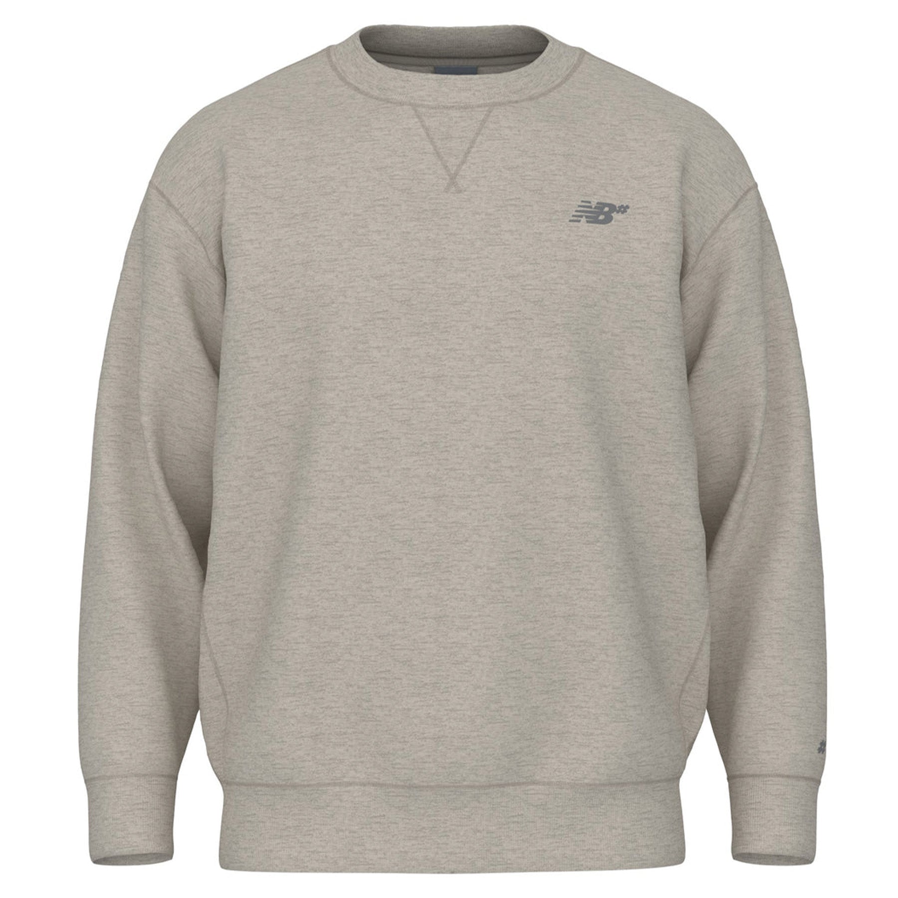 New Balance Numeric French Terry Crewneck Sweatshirt Arid Stone