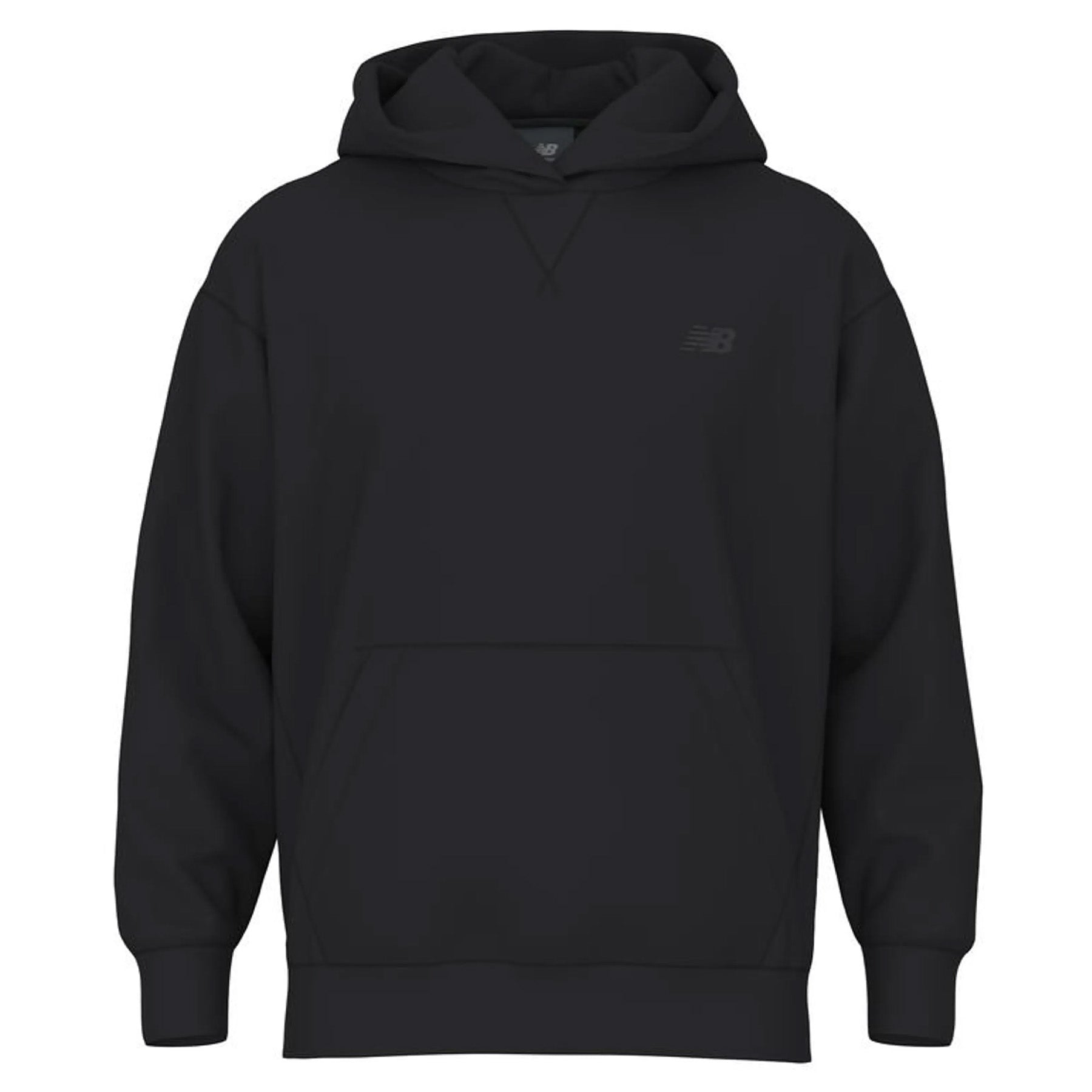 New Balance Numeric French Terry Hooded Sweatshirt Black - Orchard