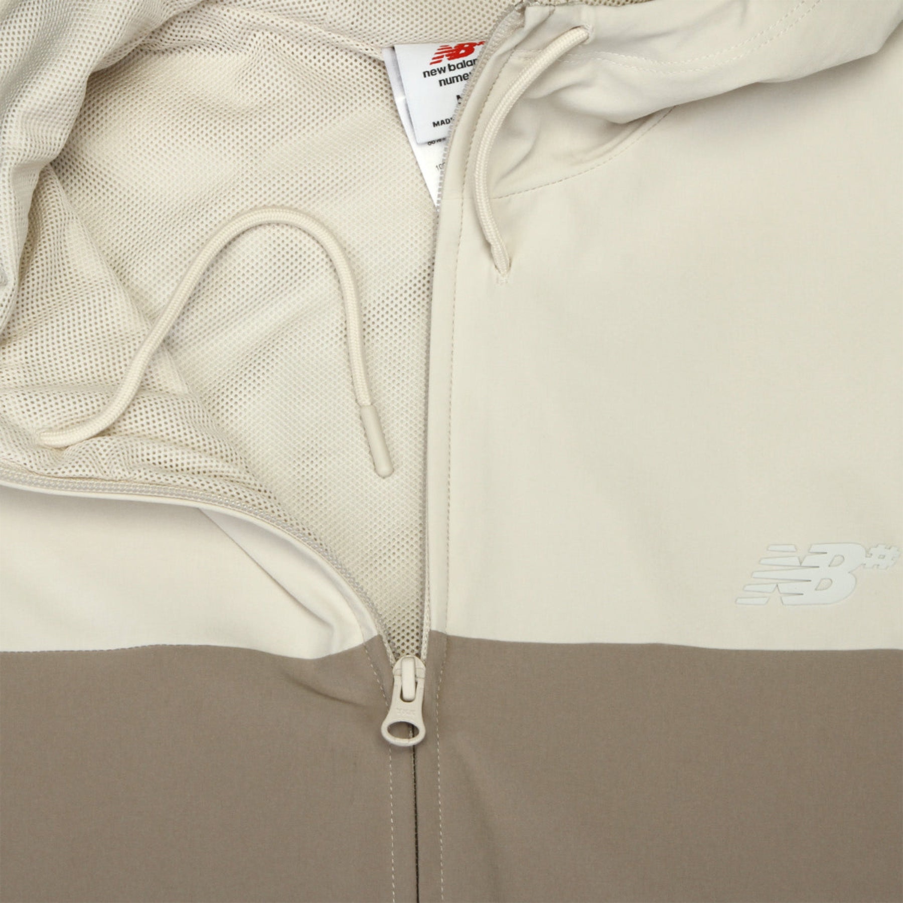 New Balance Numeric Woven Full Zip Jacket Arid Stone