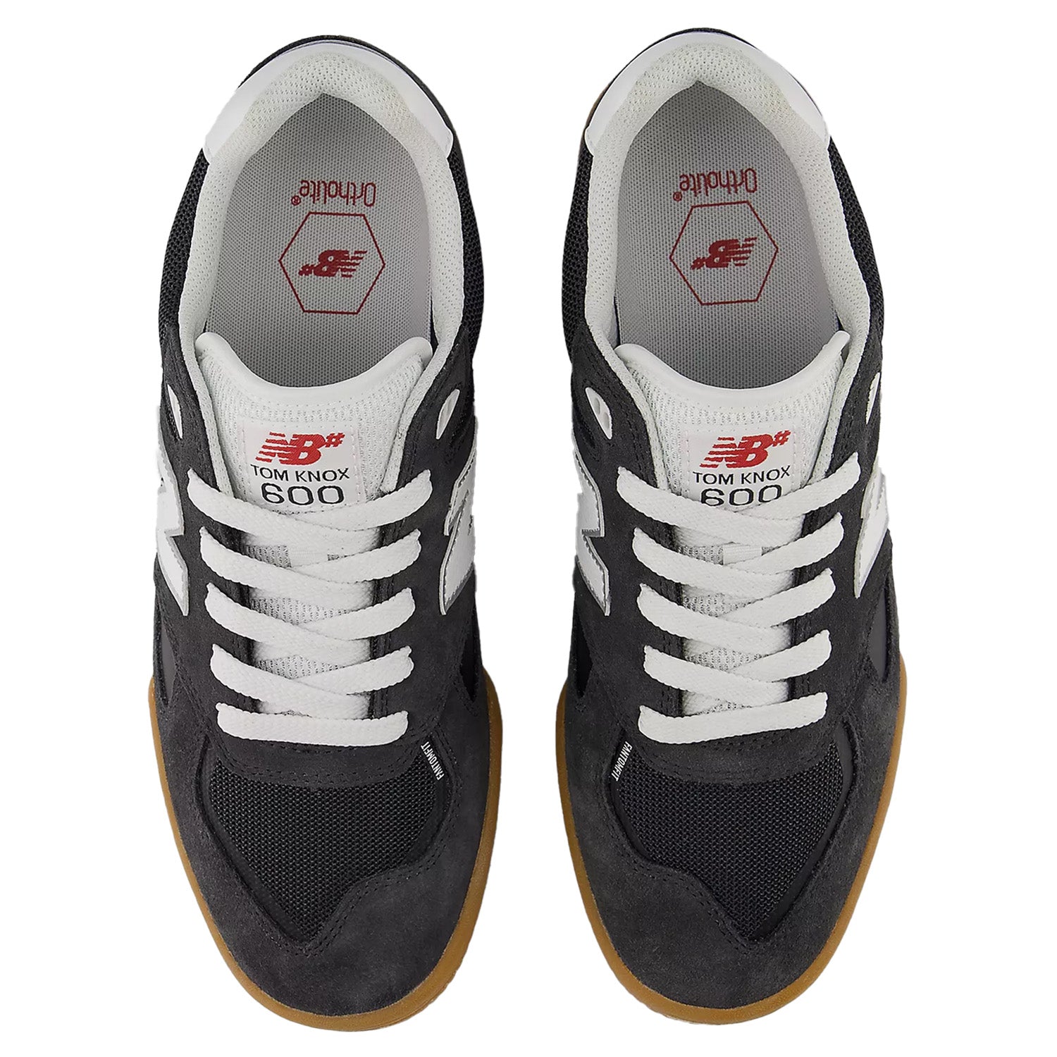 New Balance Numeric 600 Knox Dark Grey/White UN600PWG
