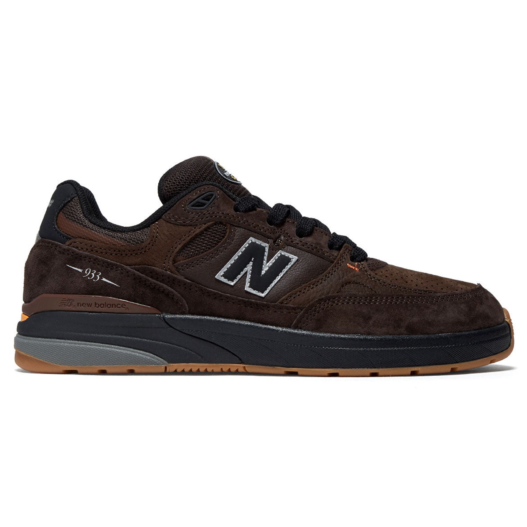 New Balance Numeric NM933BAR Reynolds Brown/Black Orchard Skateshop