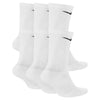 Nike Everyday Plus Crew Sock 6 Pack White