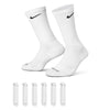 Nike Everyday Plus Crew Sock 6 Pack White