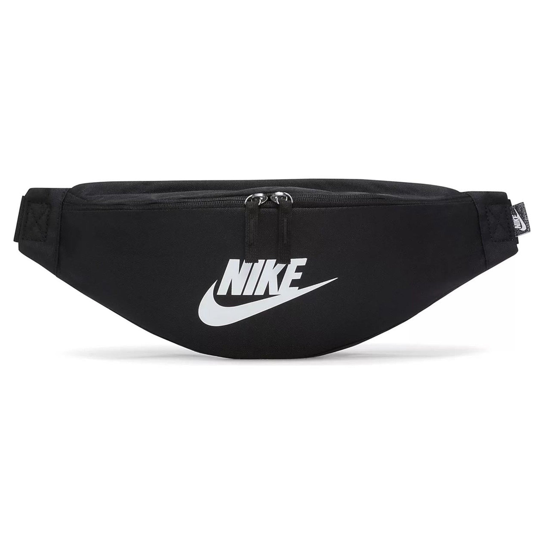 Nike Heritage Waistpack Black/Black/White - Orchard Skateshop
